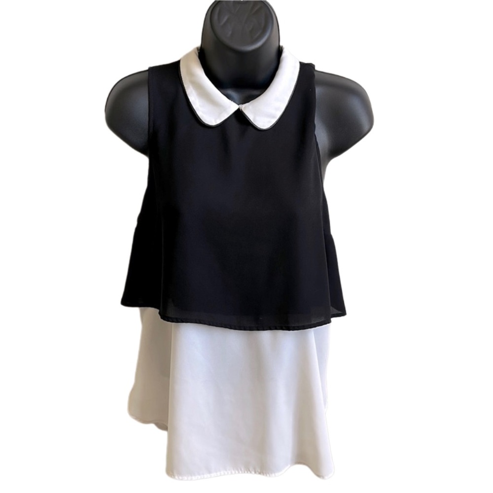 Elle Layered Blouse | Slimming